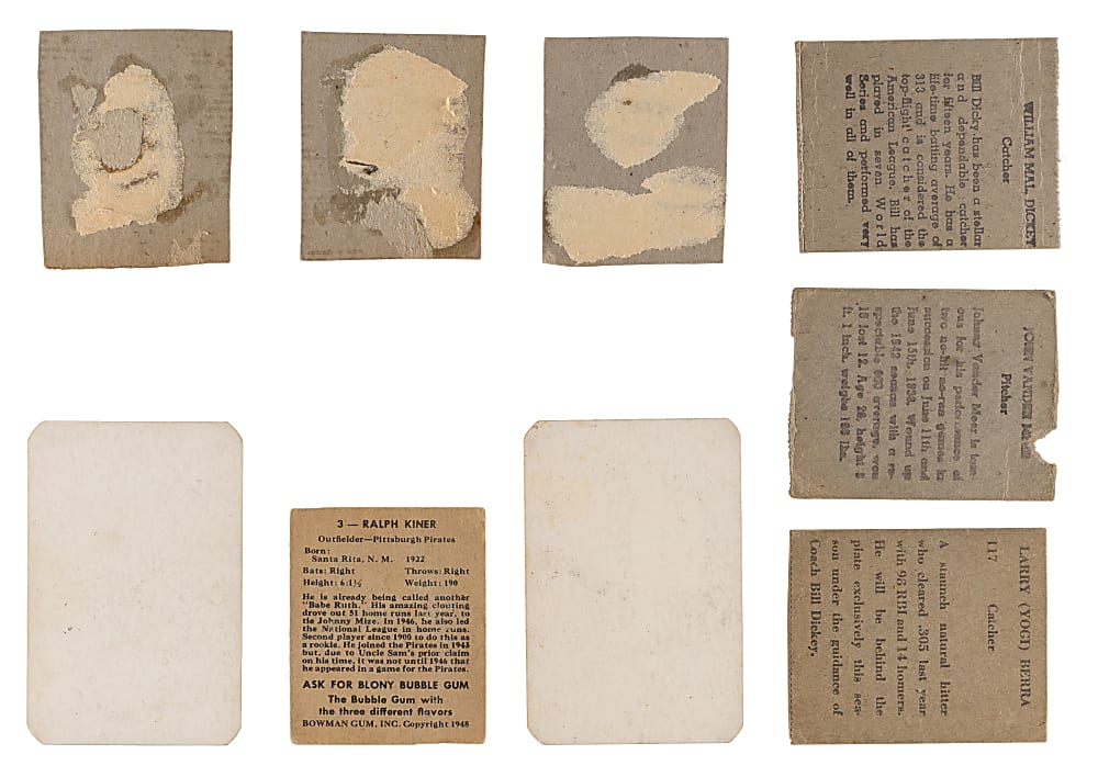 1939-1949 Vintage Type Card Collection (24) with (6) Hall of Famers