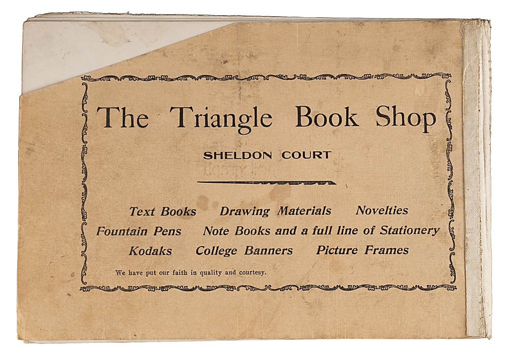 1904 Princeton Versus Cornell Football Program