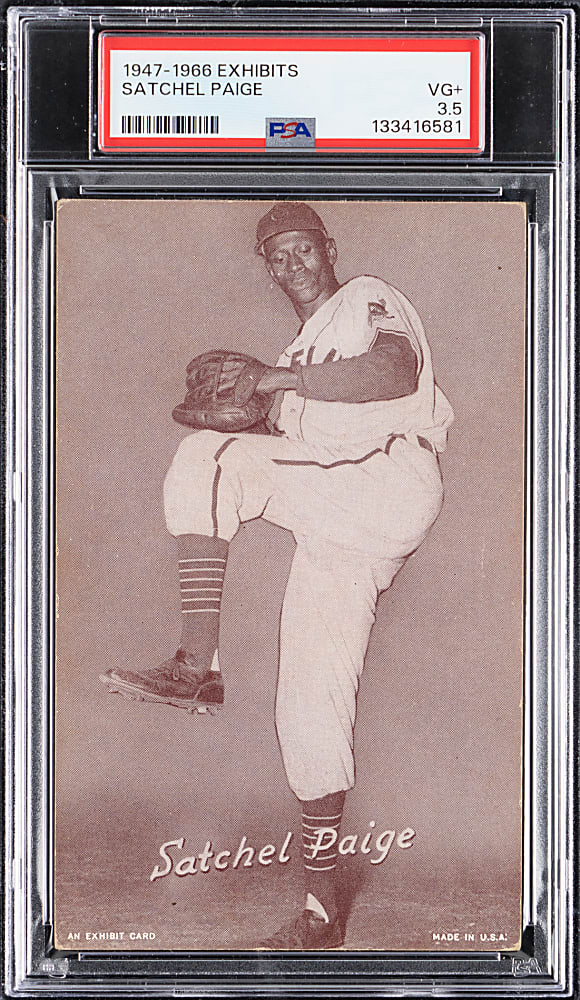 1947-1966 Exhibits Satchel Paige PSA VG+ 3.5