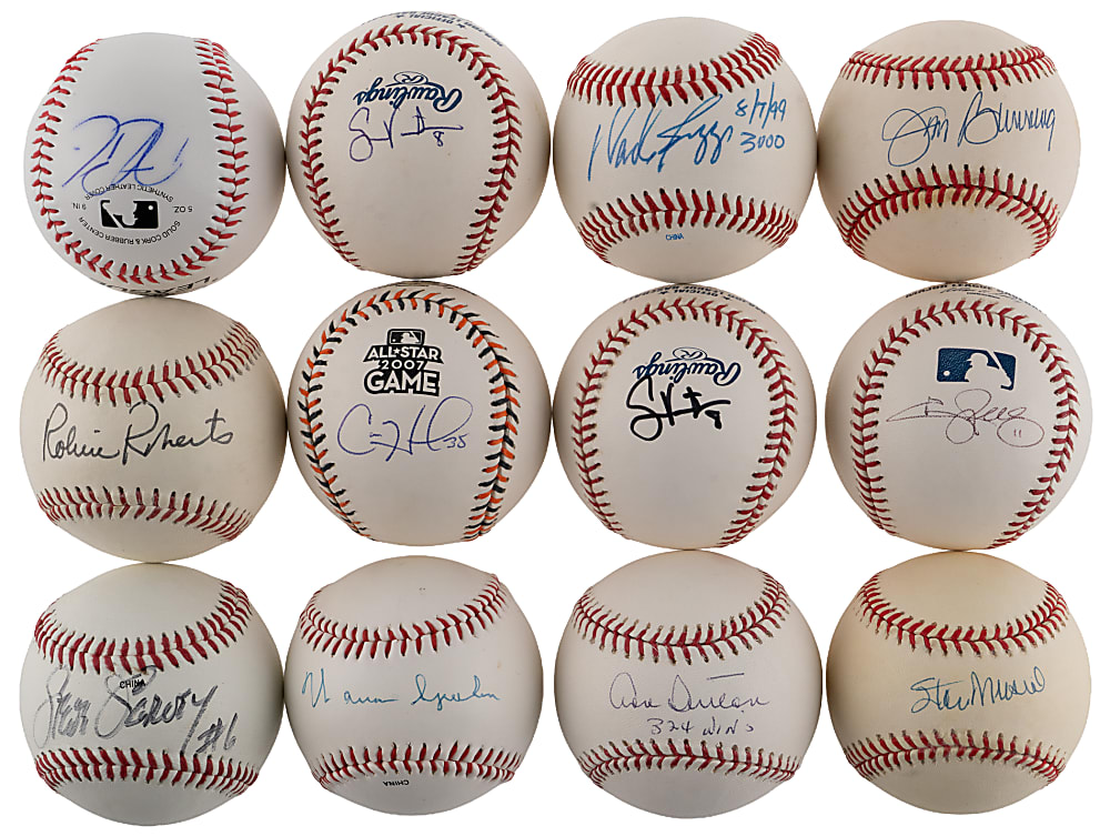 Single-Signed Baseball Collection (48)