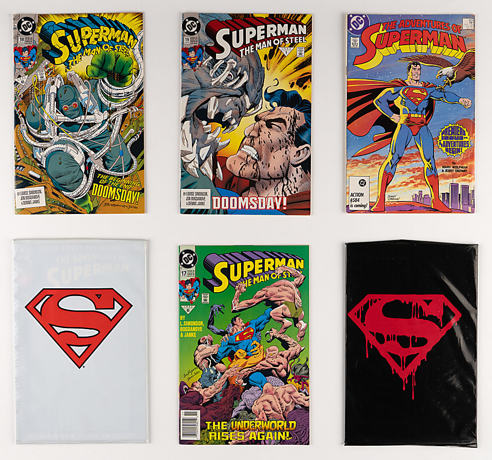 1966-2025 DC Superman Related Comic Book Collection (1,750+) with Many Titles
