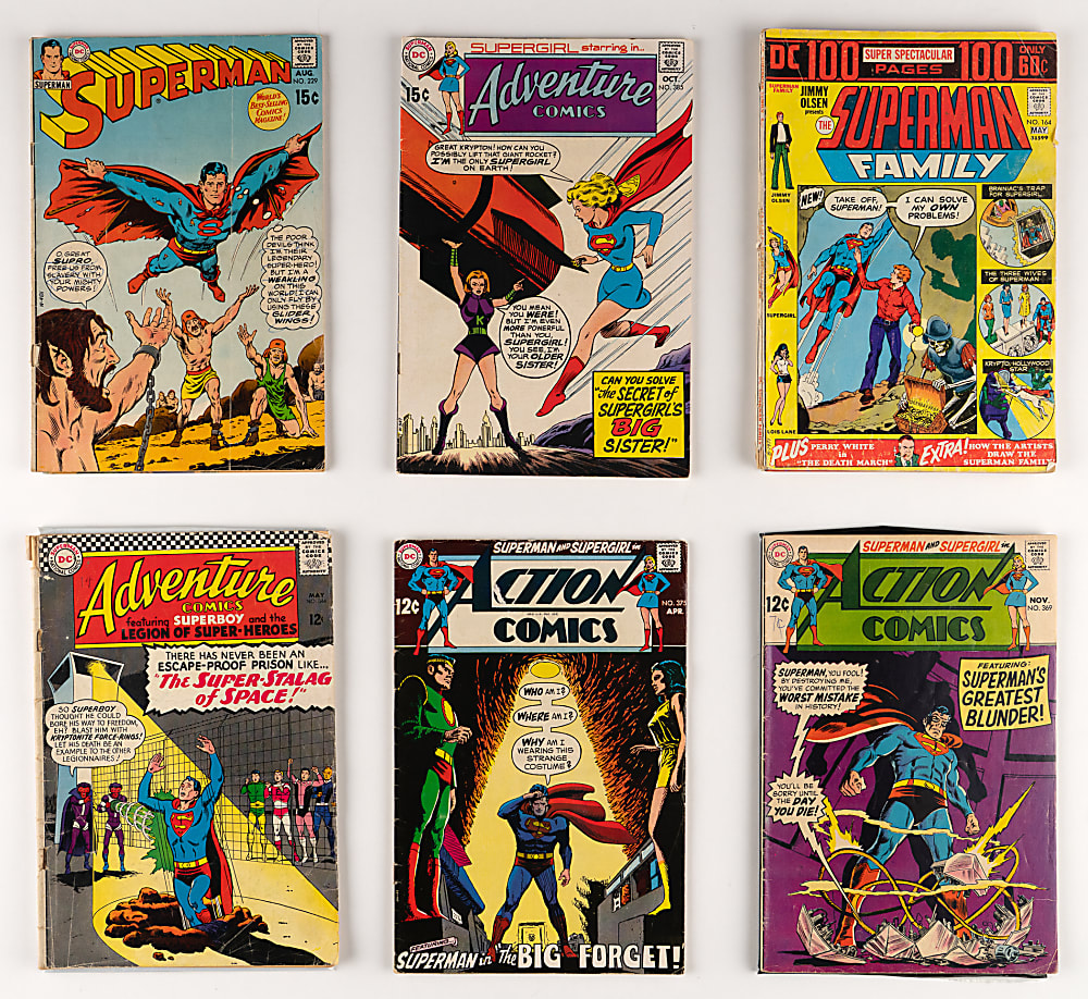 1966-2025 DC Superman Related Comic Book Collection (1,750+) with Many Titles