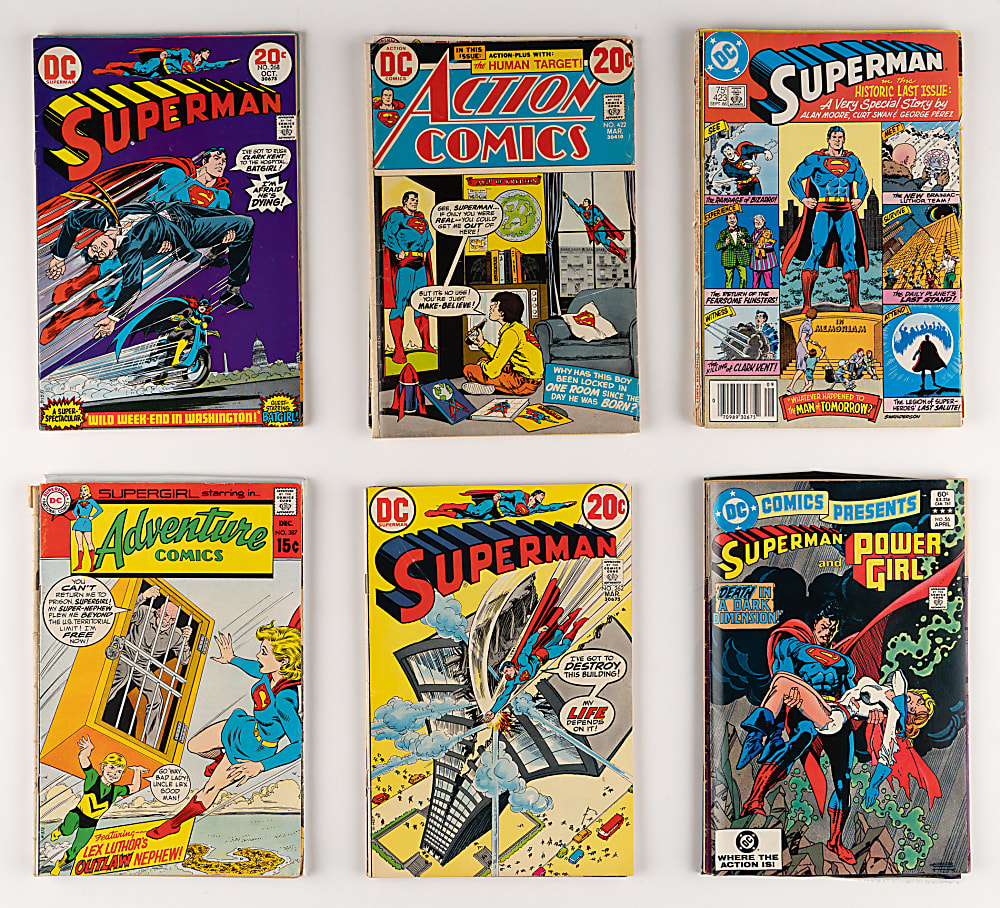 1966-2025 DC Superman Related Comic Book Collection (1,750+) with Many Titles
