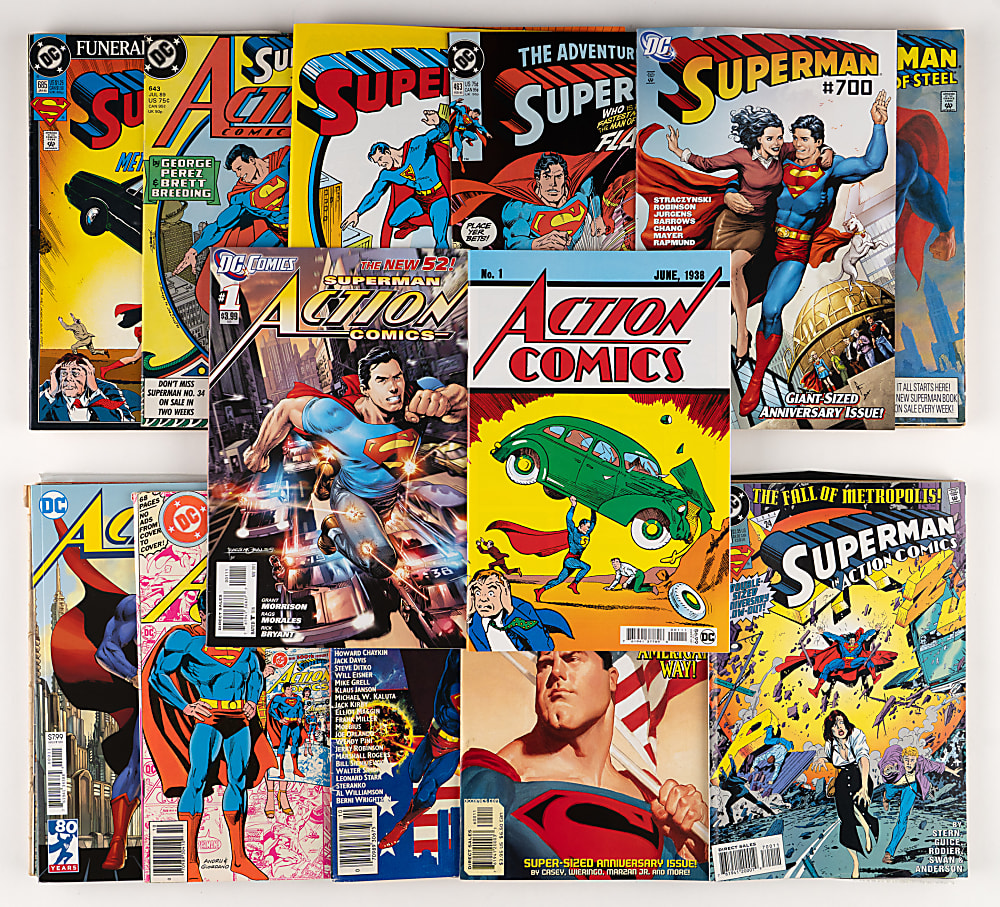 1966-2025 DC Superman Related Comic Book Collection (1,750+) with Many Titles