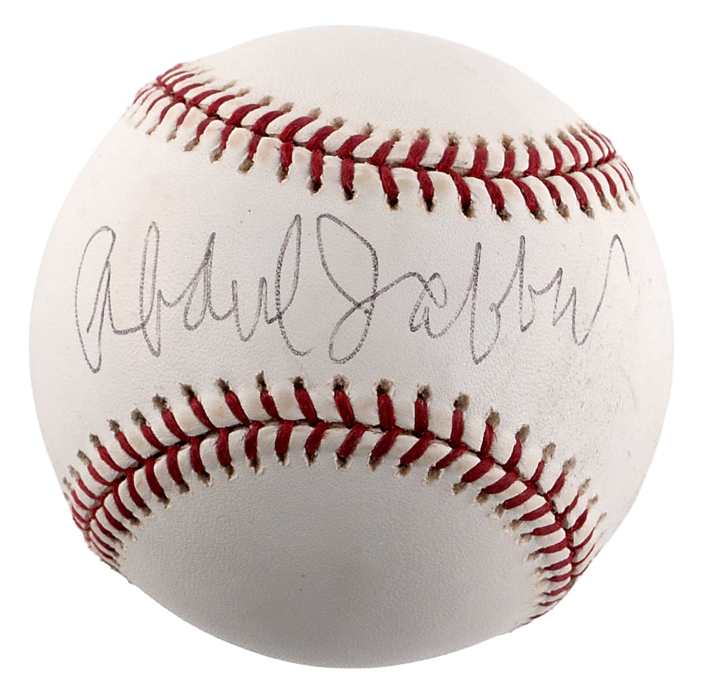 Kareem Abdul-Jabbar Single-Signed OML/Selig Baseball