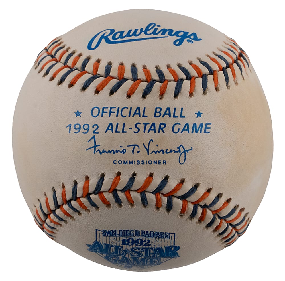 1992 George H.W. Bush Single-Signed Official All-Star Baseball
