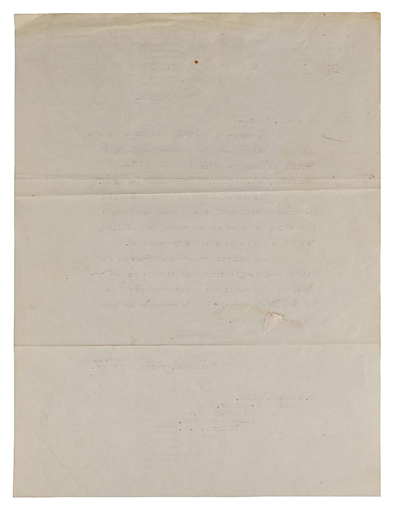 1919 Franklin D. Roosevelt Typed Letter Signed on Official Navy Department Letterhead
