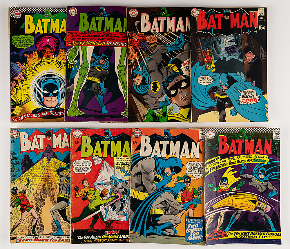 1961-1987 DC Batman Comic Book Collection (40)