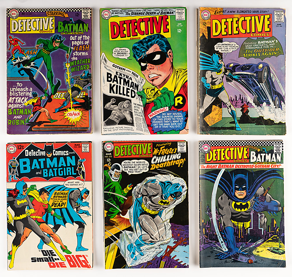 1965-1986 DC Detective Comics Collection (63)
