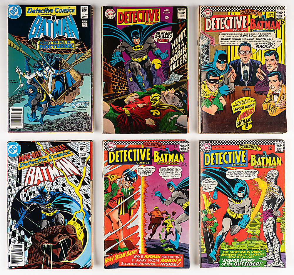1965-1986 DC Detective Comics Collection (63)