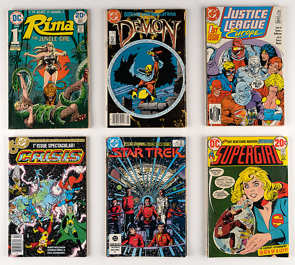 1970s-1980s DC Comic Book Treasure Chest Bundle (350+) with Batman, Superman & Sgt. Rock