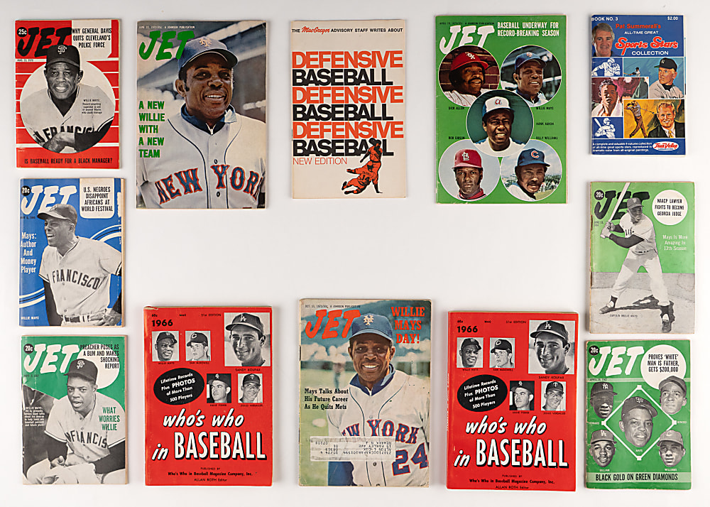1950s-2000s Willie Mays Related Publications Collection (128)