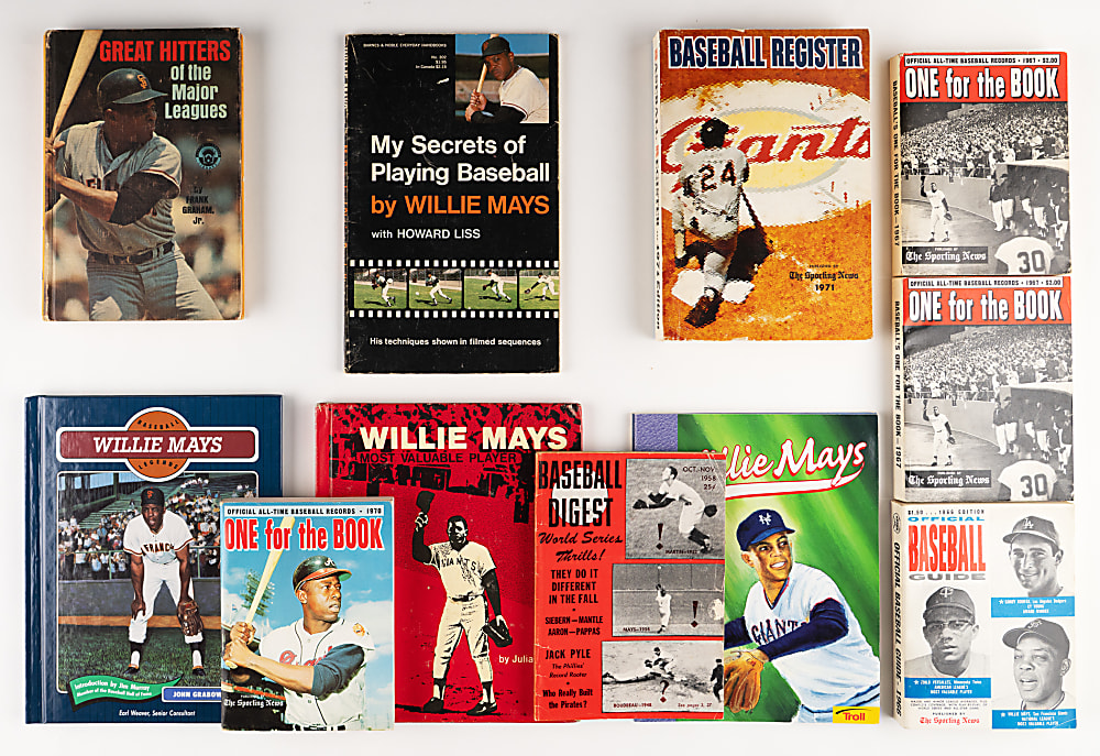1950s-2000s Willie Mays Related Publications Collection (128)