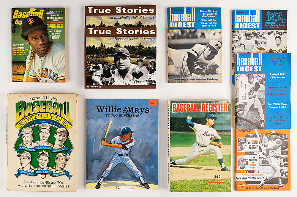 1950s-2000s Willie Mays Related Publications Collection (128)
