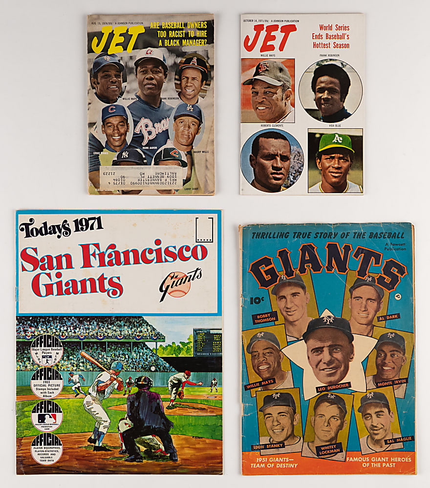 1950s-2000s Willie Mays Related Publications Collection (128)