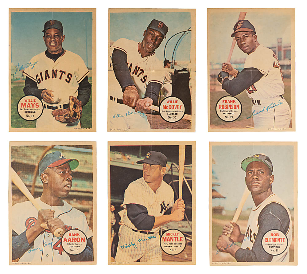 1967 Topps Pin-Ups Complete Set (32) Clean!