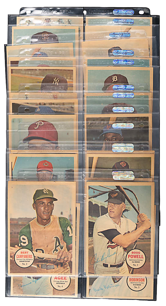 1967 Topps Pin-Ups Complete Set (32) Clean!