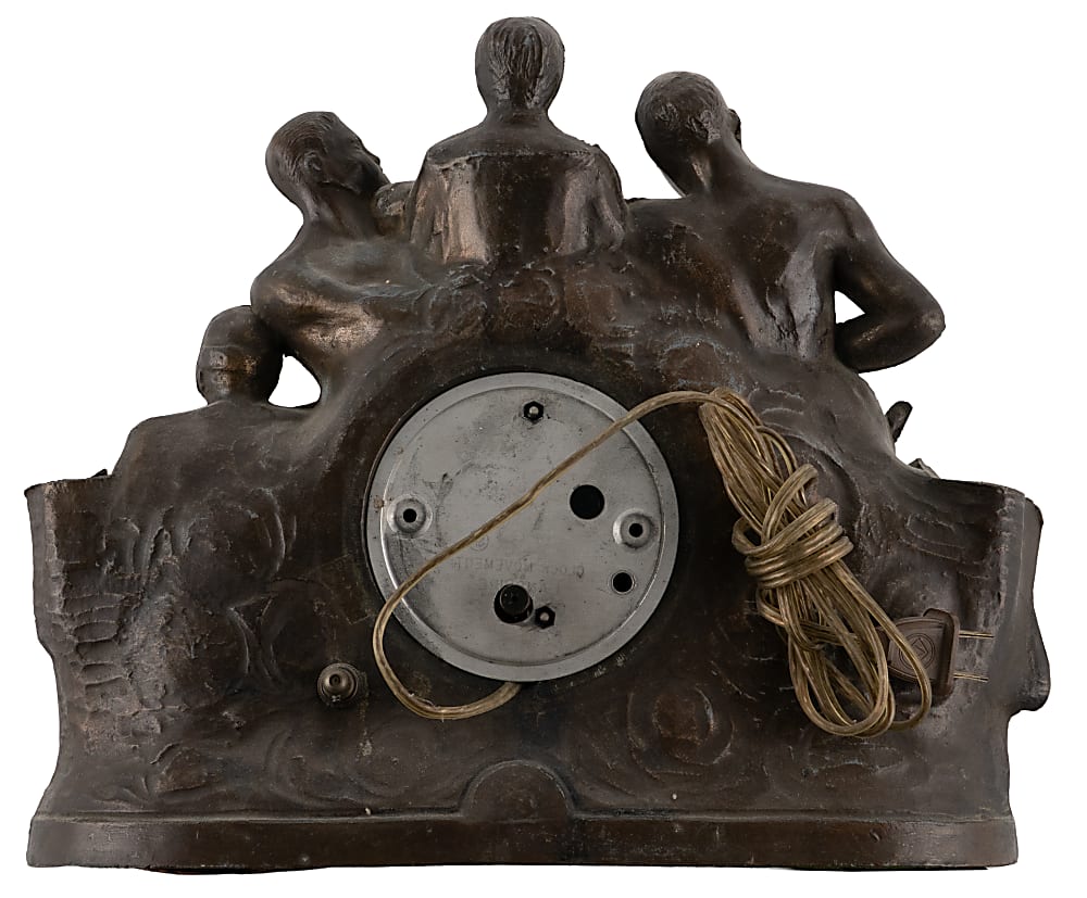 1930s Champions Clock with Joe Louis, Red Grange & Babe Ruth