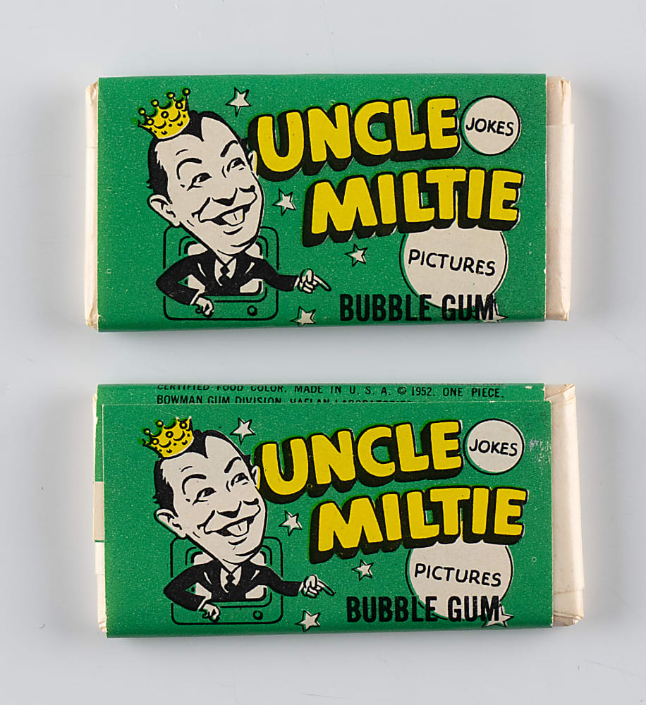 1952 Bowman Uncle Miltie Unopened Pack Pair