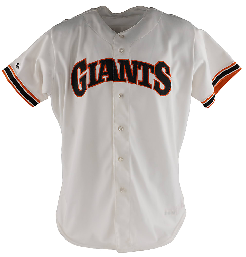 1987 Don Robinson San Francisco Giants Game-Used Home Jersey