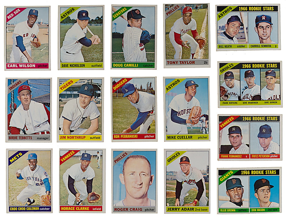 1966 Topps High Numbers Collection (51) Different