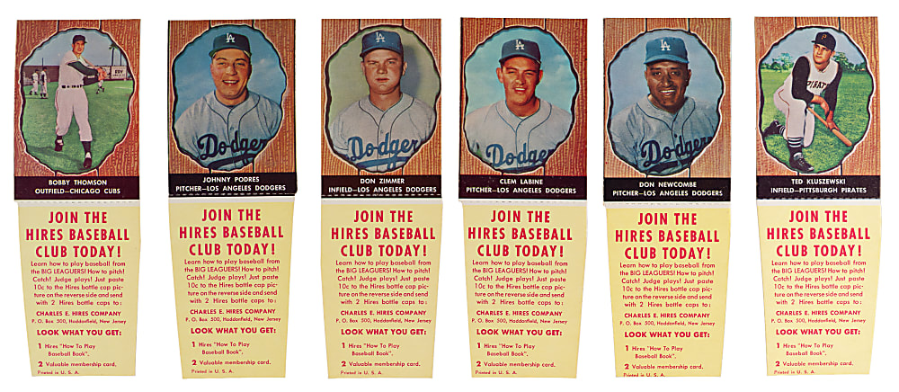1958 Hires Root Beer Complete Set (66) with (8) PSA Graded Stars - All with Tabs!