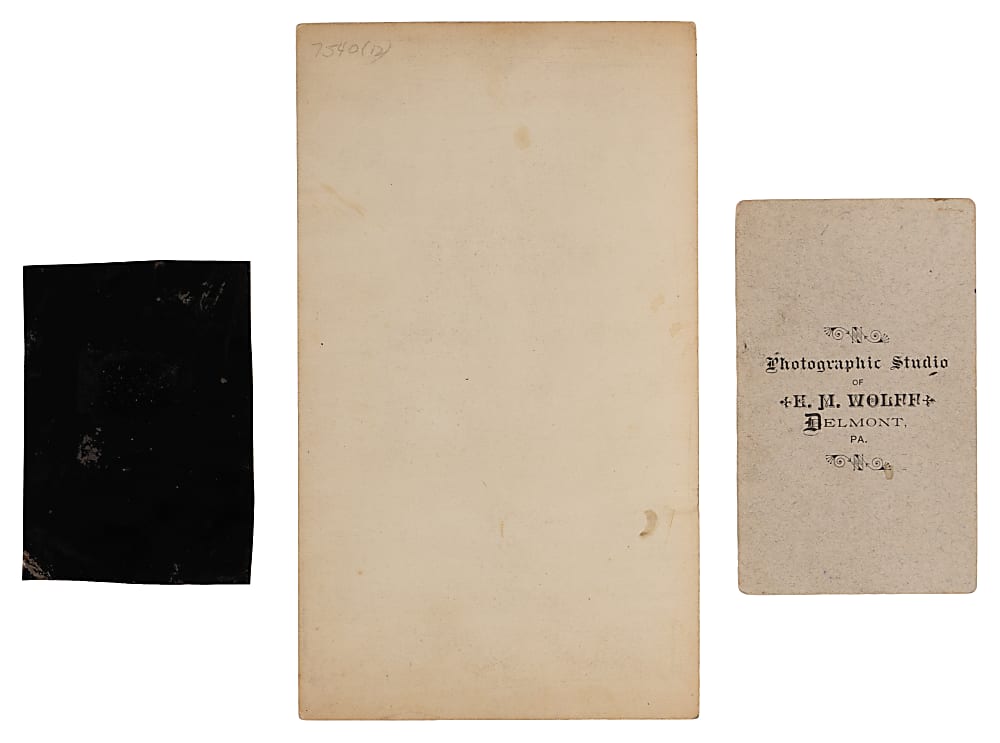 1870s Baseball Player Photographs (3)