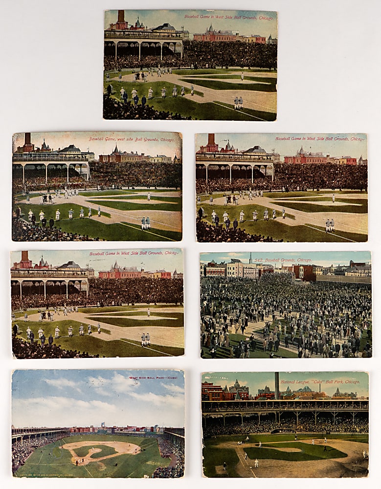 1910s-1920s Chicago Cubs Stadium Postcards (13)
