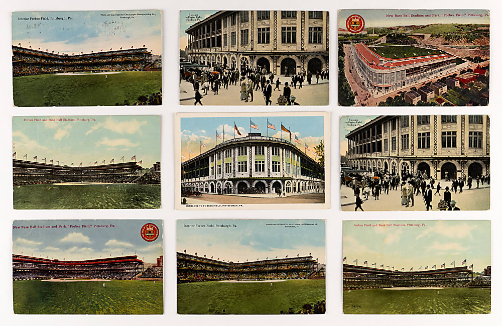 1910s-1920s Pittsburgh Pirates/Forbes Field Stadium Postcards (17)