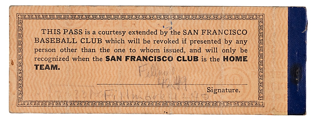 Rare 1932 San Francisco Seals Season Pass Ticket Booklet - Joe DiMaggio Professional Debut Season!