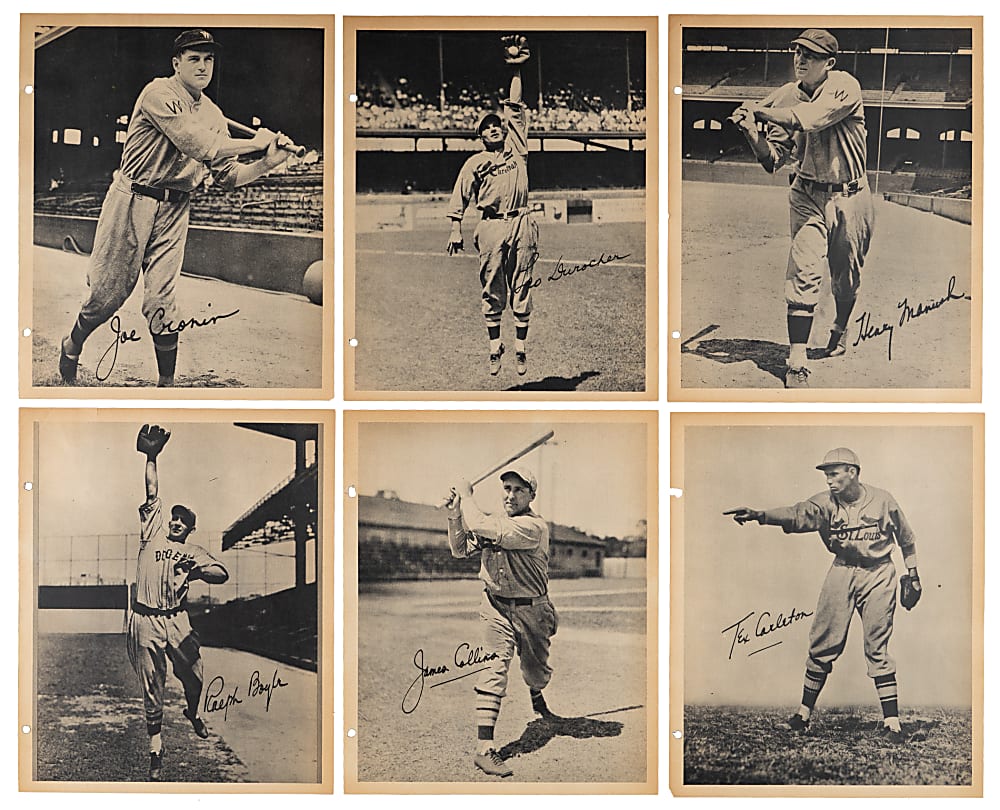 1934 R310 Butterfinger Collection (13) with (9) Hall of Famers Including Gehringer, Hornsby & Ott