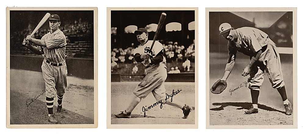 1936 R311 Glossy Collection (15) with (8) Hall of Famers & (6) Teams