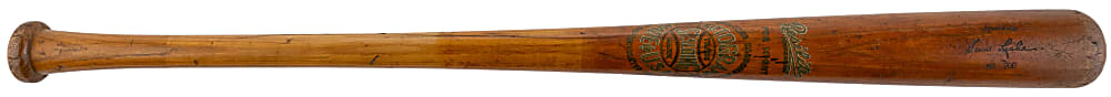 1930s Sam Leslie Spalding No. 200 Autograph Resilite Model Decal Bat - Rare with Clean Decal!