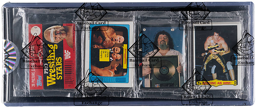 1985 Topps WWF Pro Wrestling Stars Sealed Rack Pack - BBCE