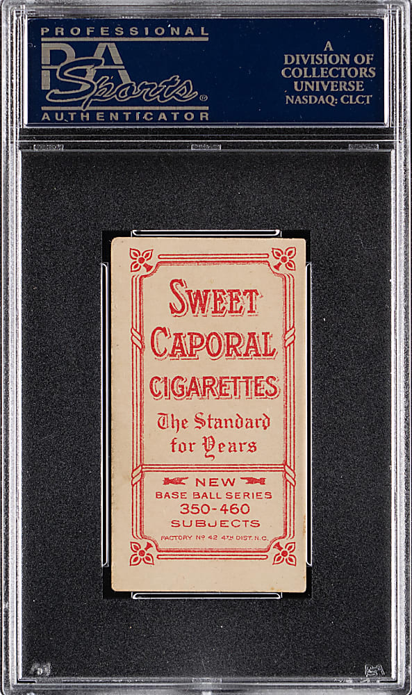 1909-1911 T206 White Border Mordecai Brown Chicago on Shirt PSA VG-EX 4