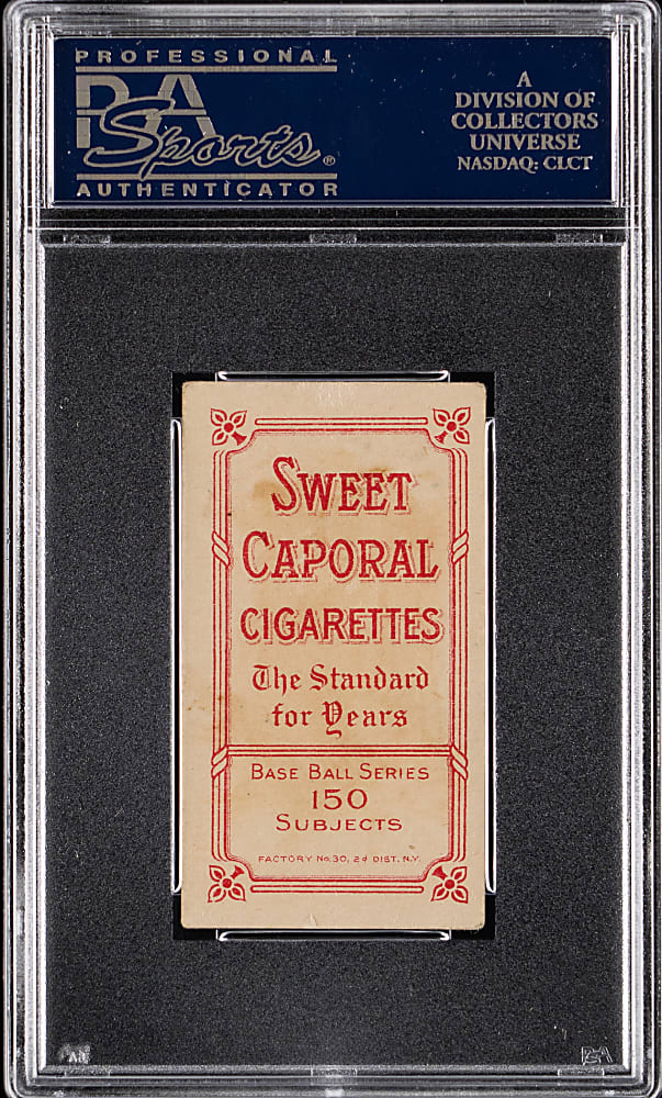 1909-1911 T206 White Border Nap Lajoie Throwing PSA GOOD+ 2.5