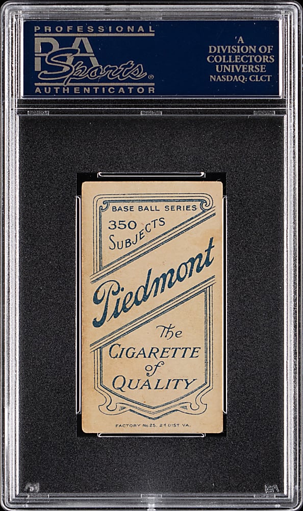 1909-1911 T206 White Border Ed Cicotte PSA VG 3