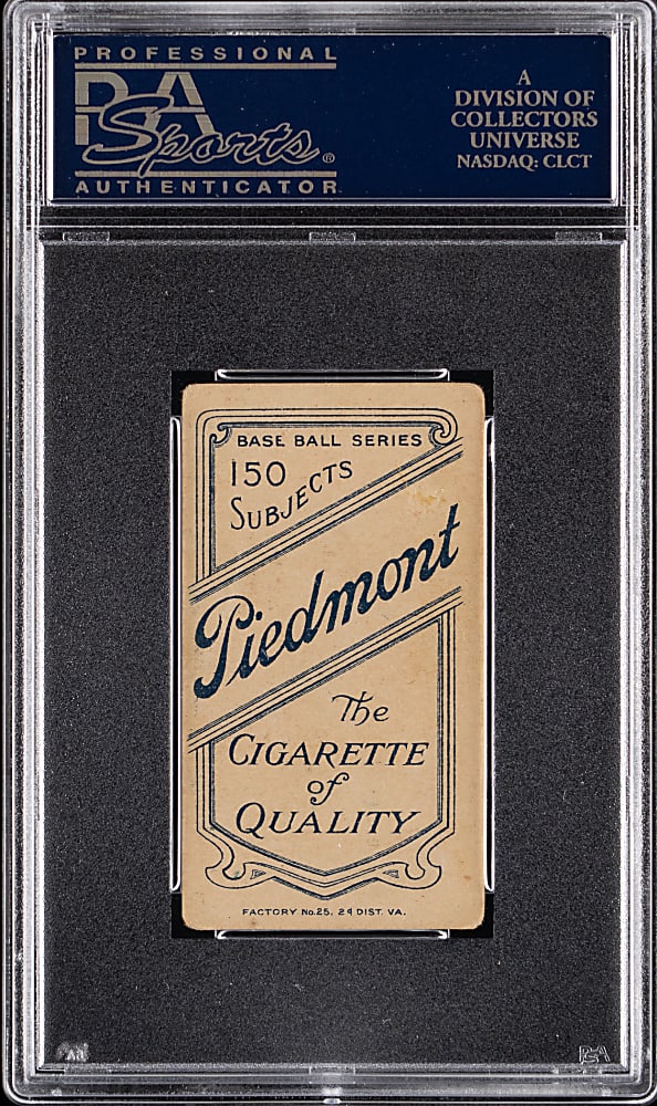 1909-1911 T206 White Border Clark Griffith Portrait PSA VG 3