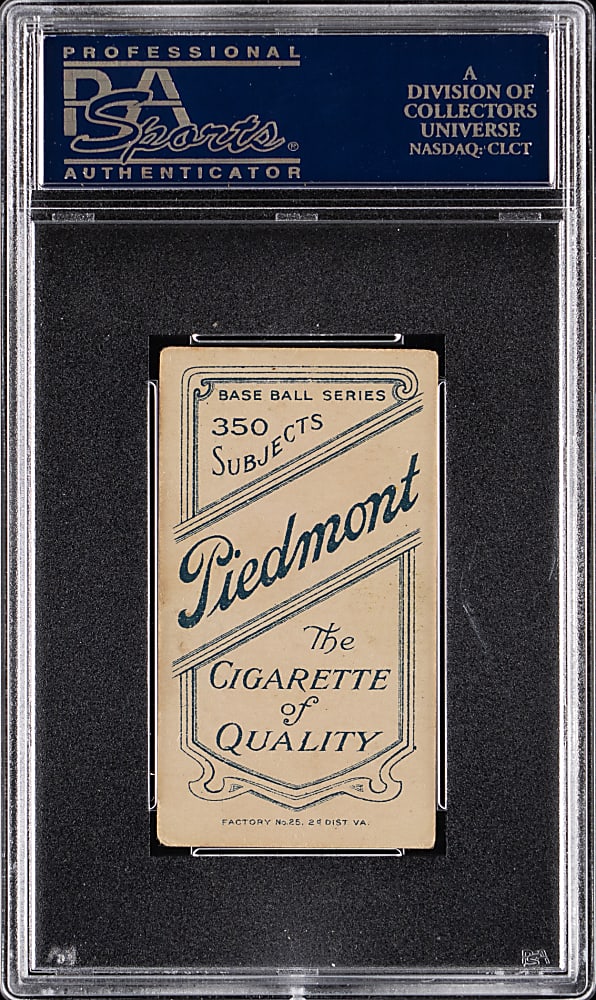 1909-1911 T206 White Border Rube Marquard Portrait PSA VG+ 3.5