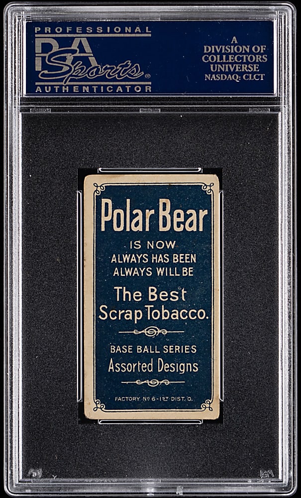 1909-1911 T206 White Border Bill O'Hara St. Louis PSA VG 3 - Polar Bear Back