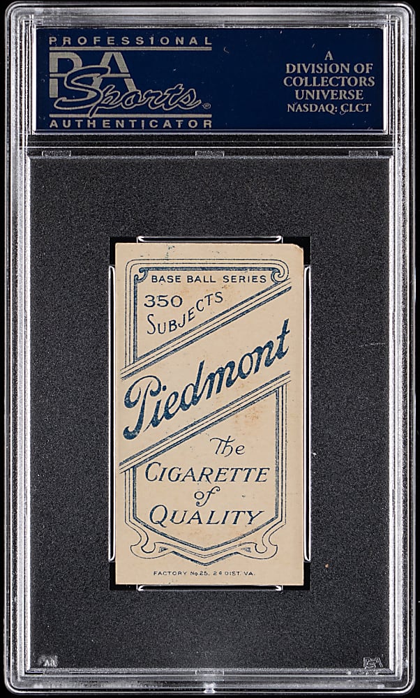 1909-1911 T206 White Border Christy Mathewson Dark Cap PSA VG+ 3.5