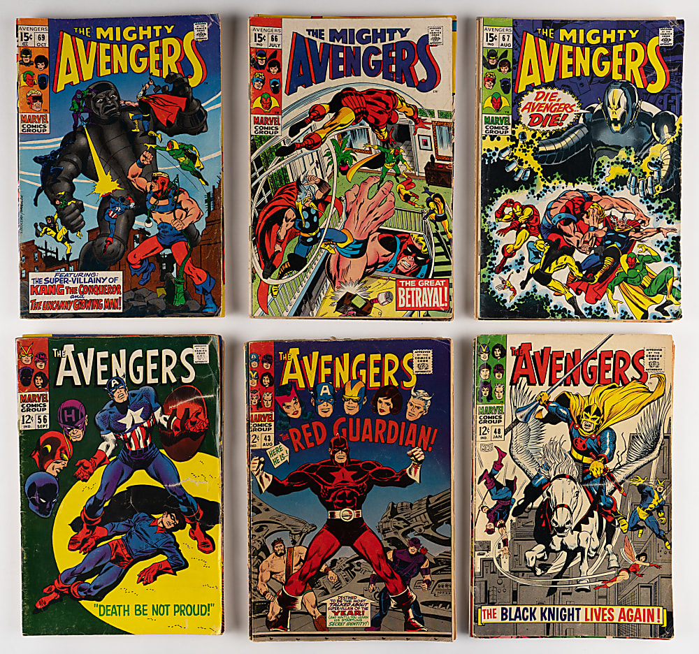 1965-1975 Marvel Comics The Avengers #20-140 Near-Complete Run (120/121) & Annuals #1-5 Complete Run (5)