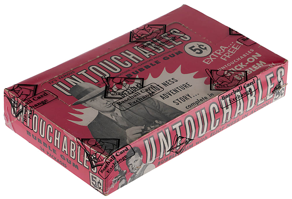 1962 Leaf Untouchables Unopened Wax Box - BBCE