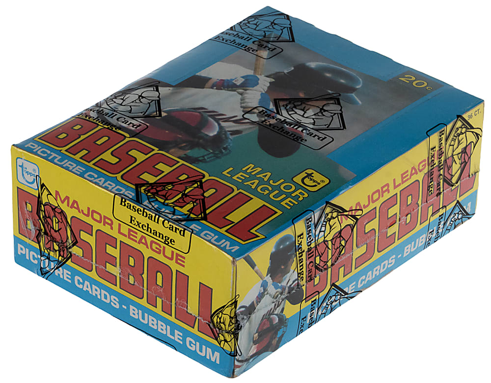 1979 Topps Unopened Wax Box (36 Packs) - BBCE