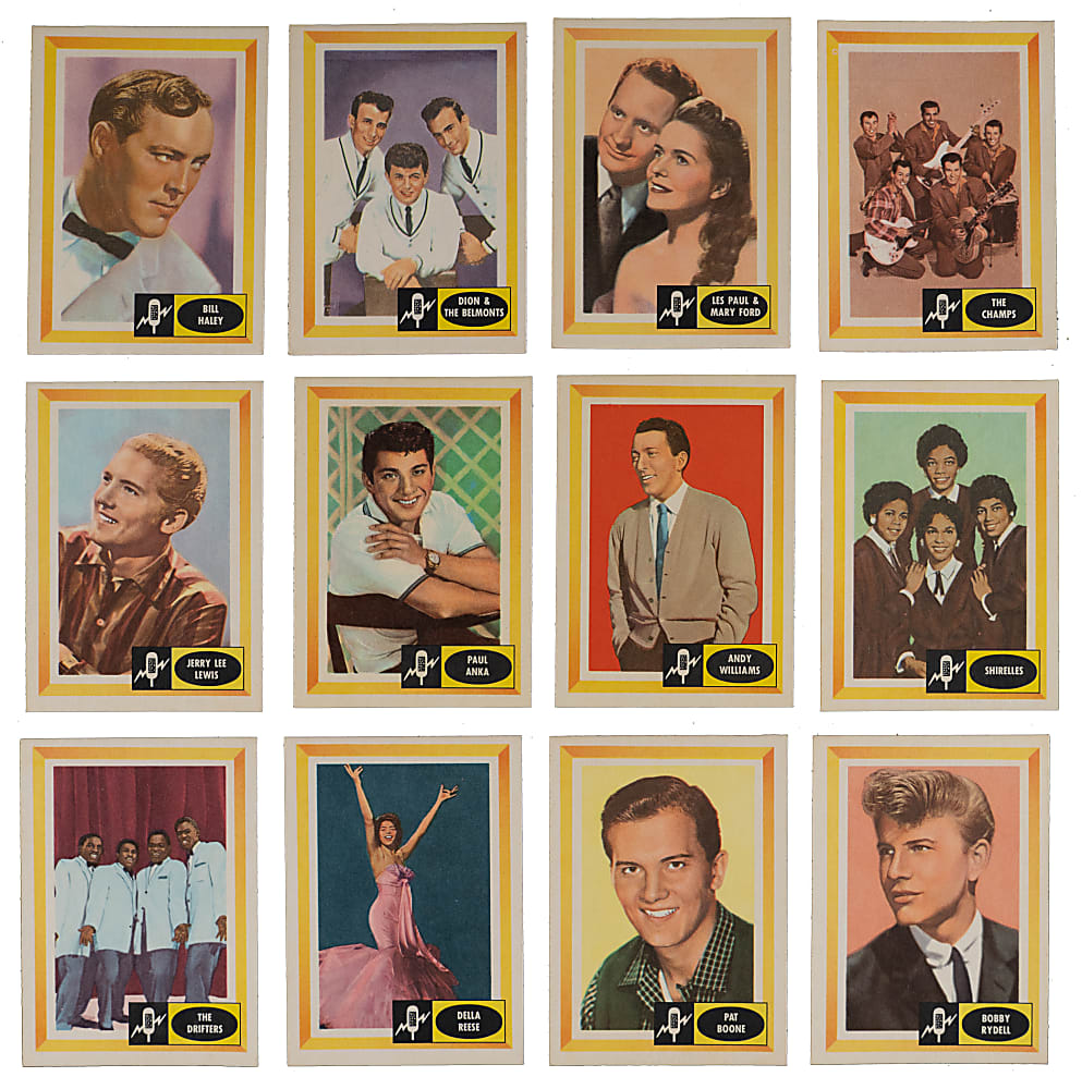 1960 Fleer Spins & Needles Complete Set (80) - Clean!