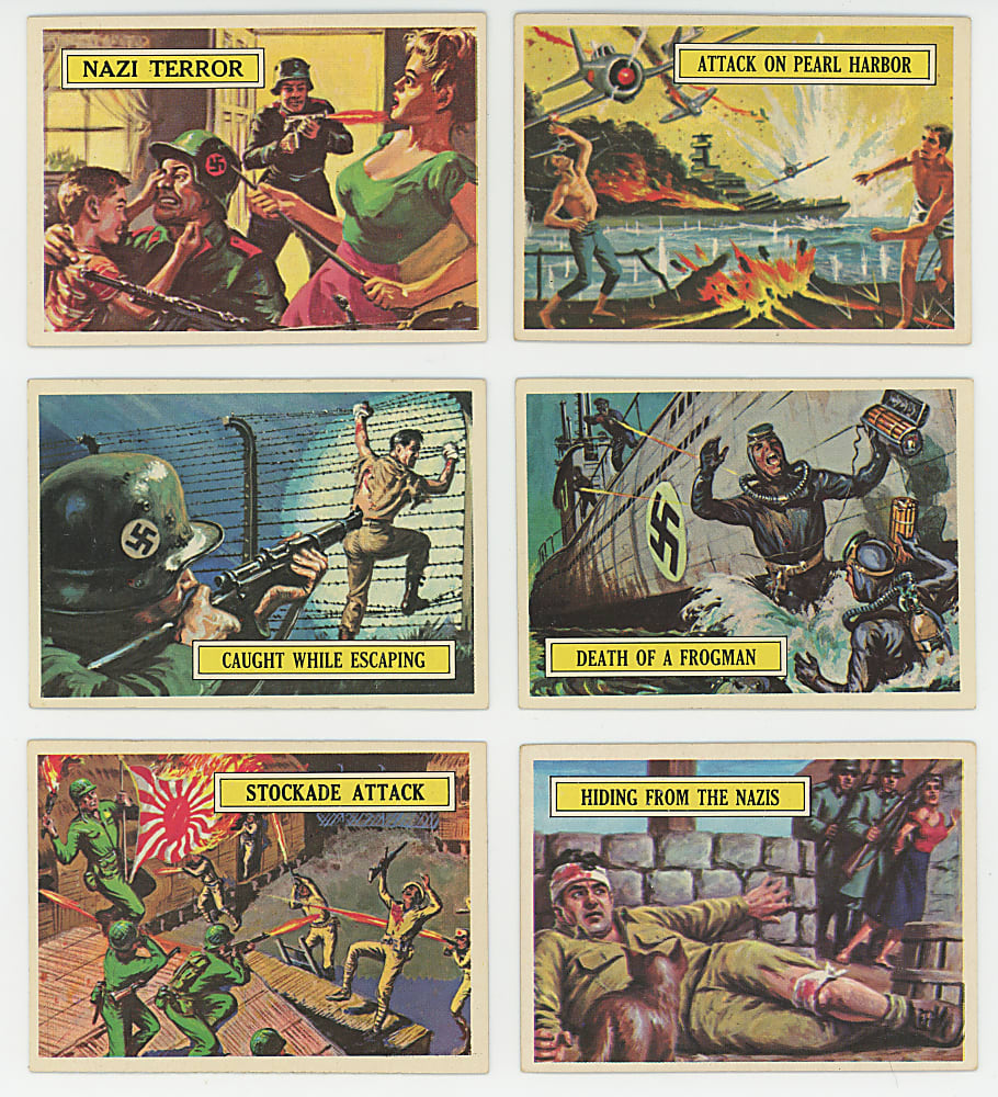 1965 Topps Battle Complete Set (66)