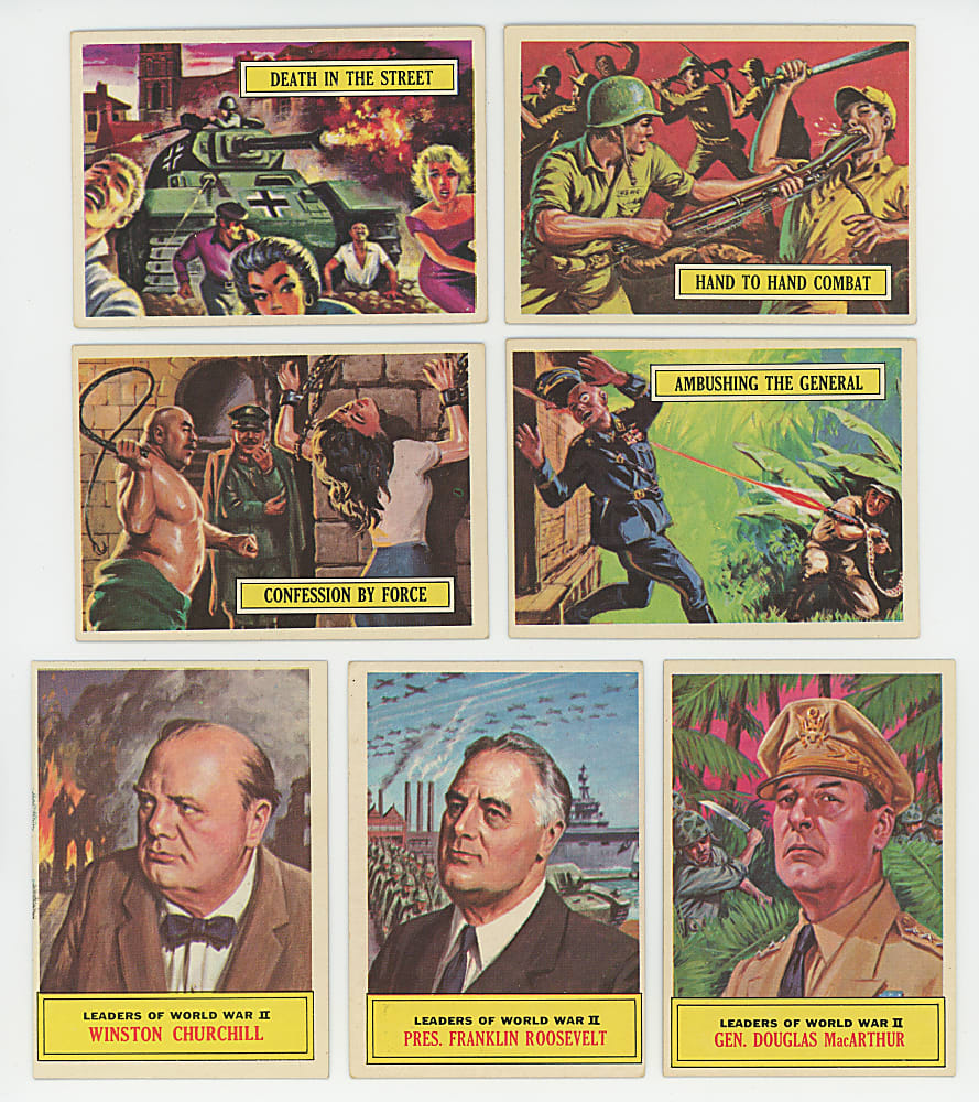1965 Topps Battle Complete Set (66)