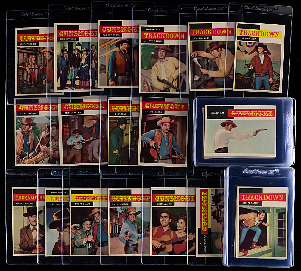 1958 Topps T.V. Westerns High-Grade Complete Set (71) with (7) PSA NM-MT 8 to MINT 9 Graded Including #1 PSA MINT 9 (Population 5, None Higher)