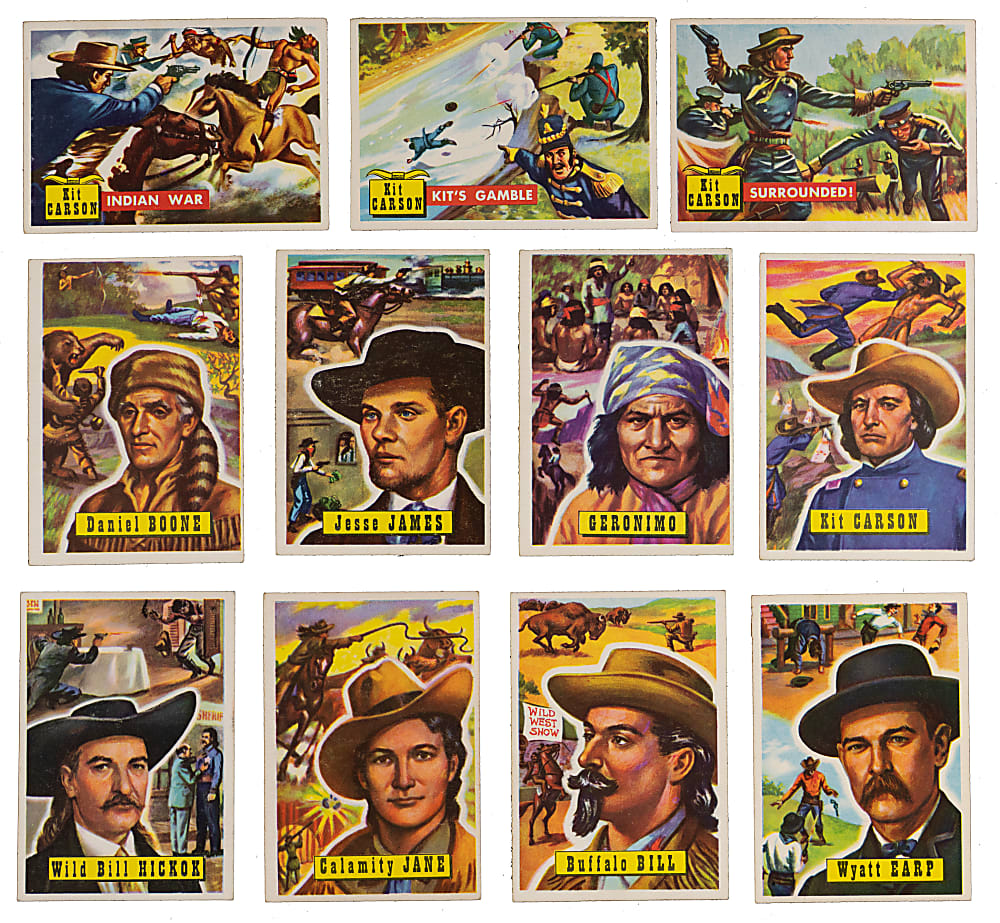 1956 Topps Round-Up Complete Set (80)