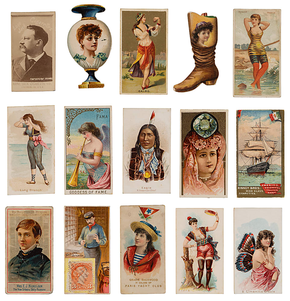 1880s Expansive "N" Non-Sports Tobacco Type Collection (284)